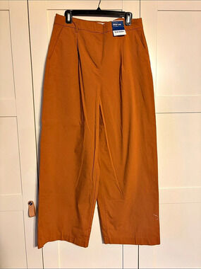 Old Navy Extra High-Rise Wide Leg Pants Brown Size 10